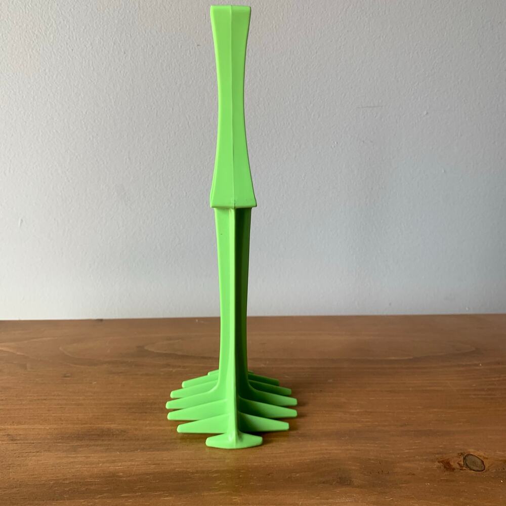 Vintage Tupperware Potato Masher Meat MCM 9" Green Kitchen Utensil - Picture 7 of 9